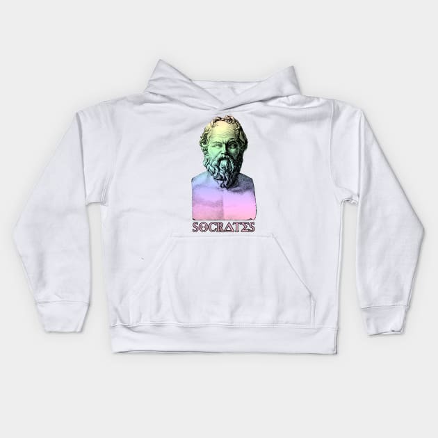 Socrates Kids Hoodie by Historia